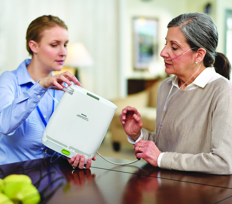 lightweight portable oxygen concentrator