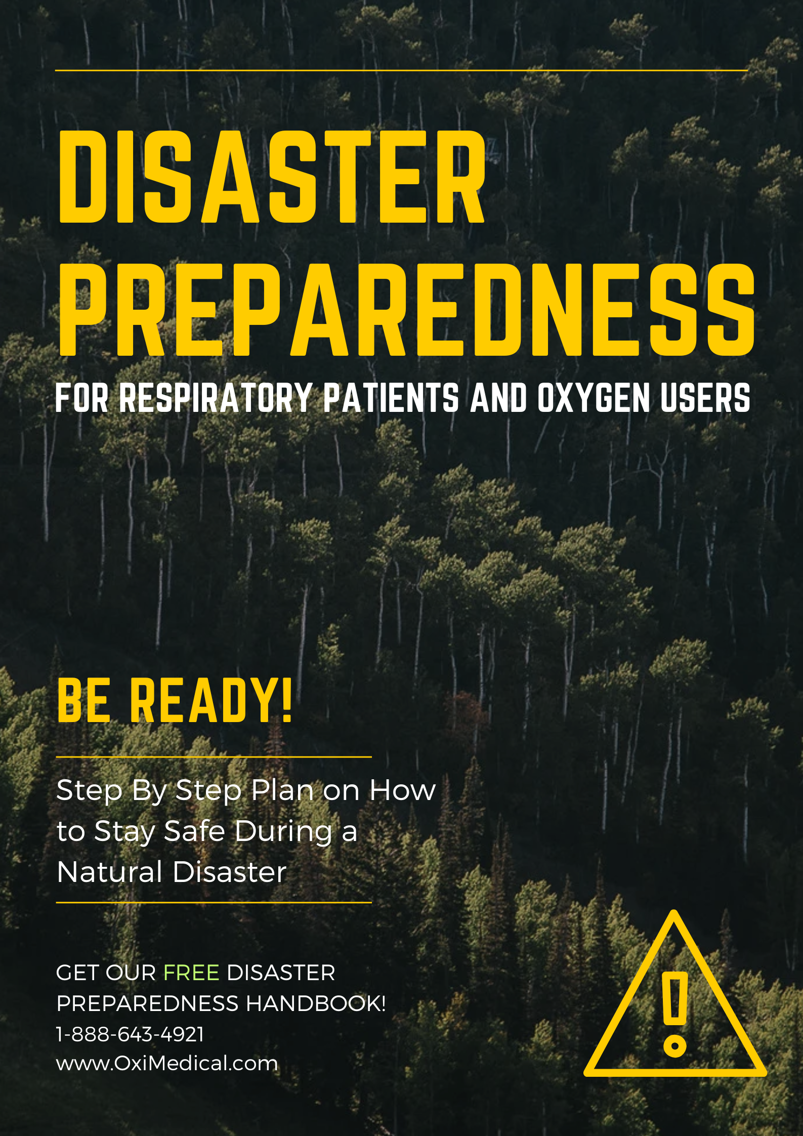 Disaster Preparedness for People with COPD or with Portable Oxygen Concentrators