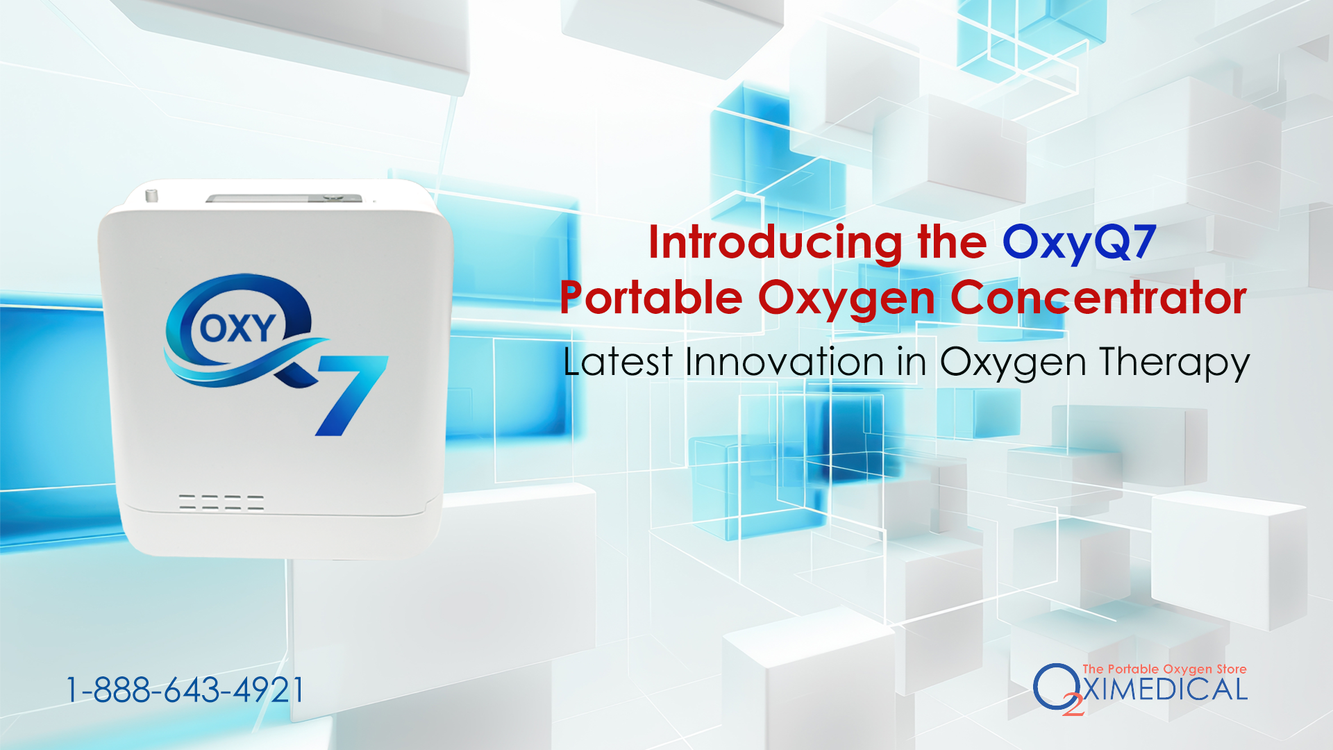The OxyQ7 Portable Oxygen Concentrator: A Lightweight Solution for Freedom, Travel, and Everyday Life